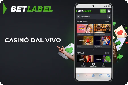 Casinò dal vivo Spinwinera